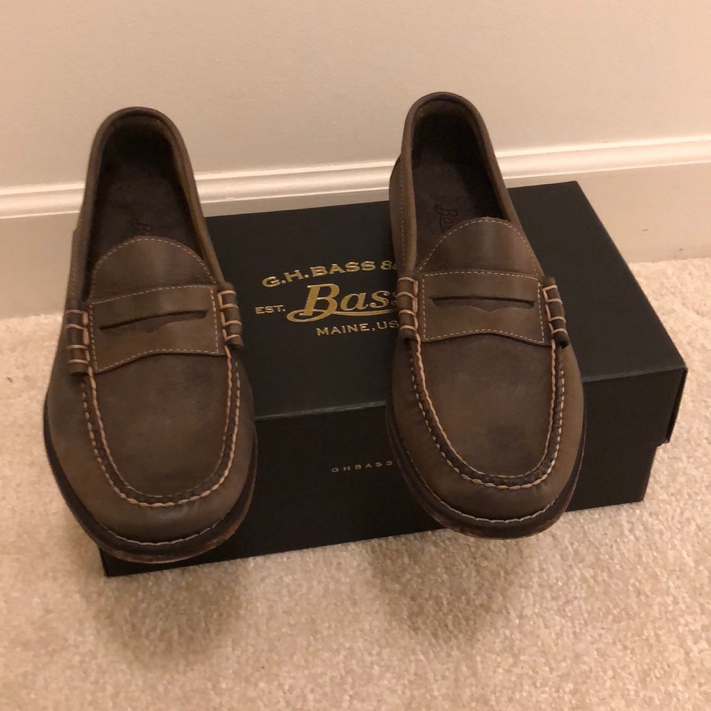Bass penny loafers